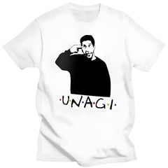 Friends Ross Unagi Tv Series Funny Tee Gift Tumblr Printed Unique Unagi T-Shirt Popular Tee Shirt