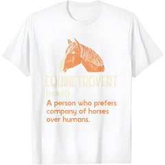 Fun Horse Lover Humor Funny Horse Definition T-Shirt1